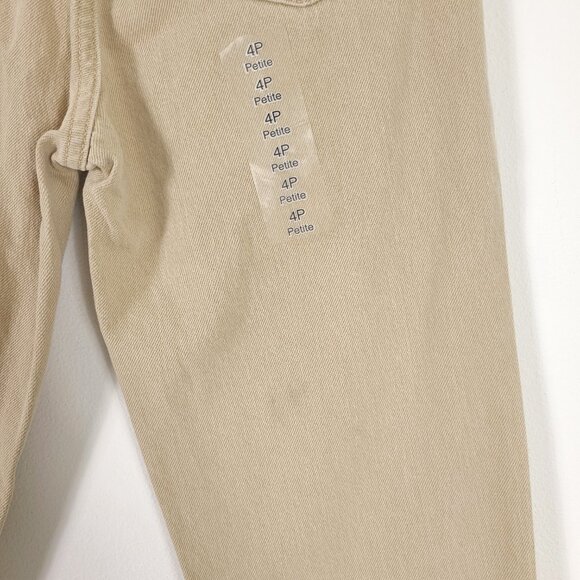 Vintage Y2K Tan Classic Fit Tapered Leg Jeans - Picture 7 of 10